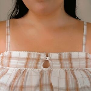 Old Navy Plaid Babydoll Dress